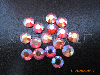 真紅色雙面燙鉆新風尚 國產特A品質，廠家直供引領冬季輔料潮流